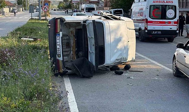 Otomobil takla attı: 3 yaralı