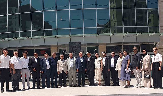 Özbekistan Gazeteciler Birliği'nden Bursa Gazeteciler Cemiyeti'ne ziyaret