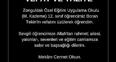 Özel eğitim öğrencisi tedavi gördüğü hastanede hayatını kaybetti