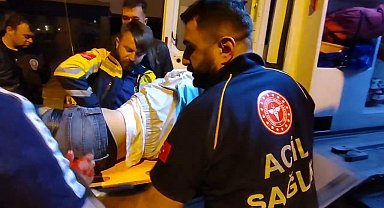 Palandöken'de bıçaklı kavga: 1 yaralı