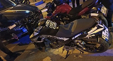 Park içindeki yaya yolunda motosikletle gezenler için gereği yapıldı