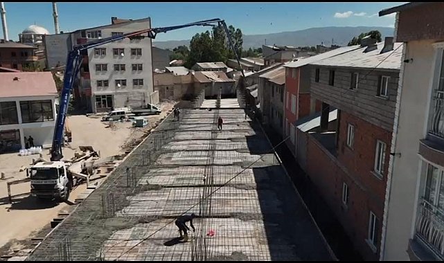 Patnos'ta Kasaplar çarşısı projesinde sona gelindi