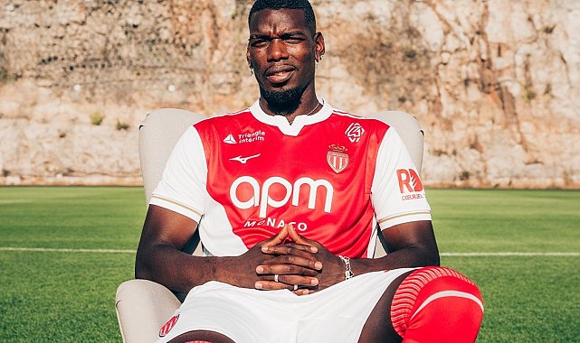 Paul Pogba, sahalara Monaco formasıyla dönüyor
