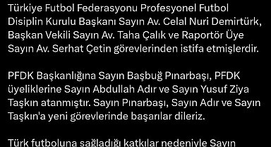 PFDK Başkanlığı'na Başbuğ Pınarbaşı atandı