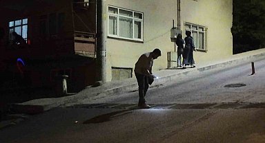 Polis, kanalizasyonda bile mermi aradı