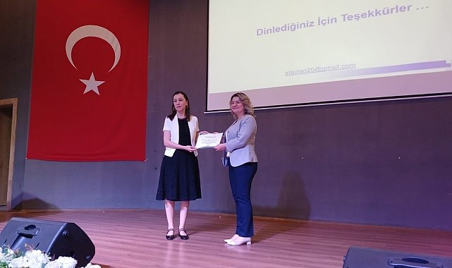 Prof. Dr. Ezgi Taylan Koparan'dan Fen Lisesi öğrencilerine bilim söyleşisi