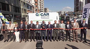 QCAR Mobilite'nin yeni şubesi Kahramanmaraş'ta hizmete girdi