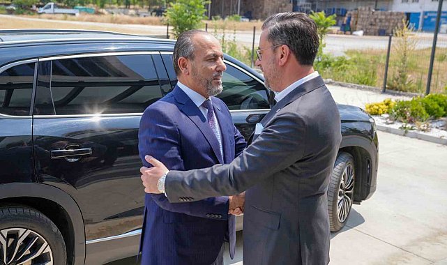 Rektör Güngör'den DSO Başkanı Kasapoğlu'na ziyaret