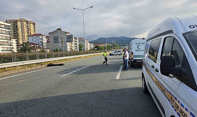 Rize'de bayram dönüşü kaza: 2 ölü, 3 yaralı