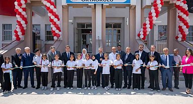 Sabri Kılıçoğlu Ortaokulu ve Süleyman Şah Anadolu Lisesi'nin açılış töreni yapıldı