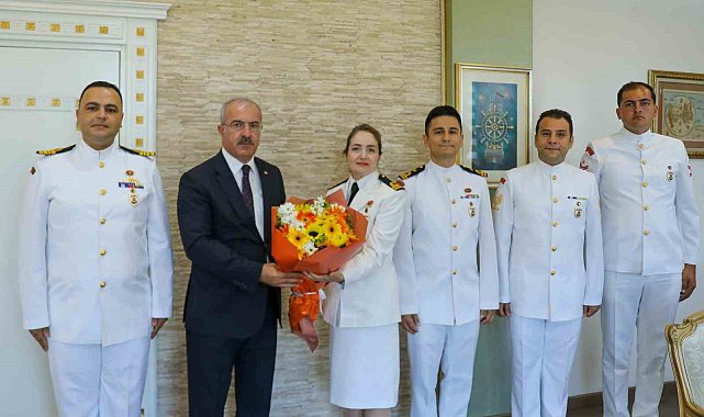 Sahil Güvenlik Komutanlığı'ndan Vali Toraman'a ziyaret