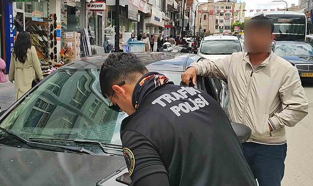 Sahte ehliyet ibraz etti, gözaltına alındı