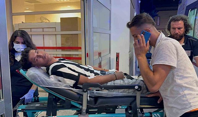 Saldırıya uğrayan genç yaralandı