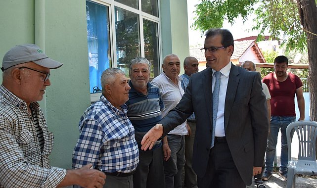 Salihli Kaymakamı Güldoğan, 3 mahallede talepleri dinledi