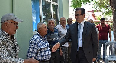 Salihli Kaymakamı Güldoğan, 3 mahallede talepleri dinledi