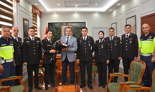 Salihli'de Jandarma Teşkilatı'nın 186. yılı kutlandı