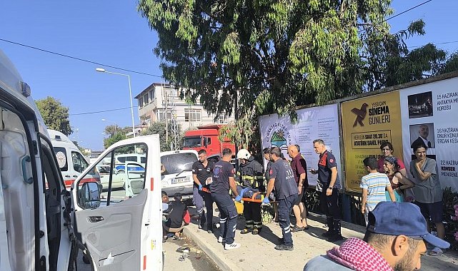 Samandağ'da trafik kazası: 5 yaralı