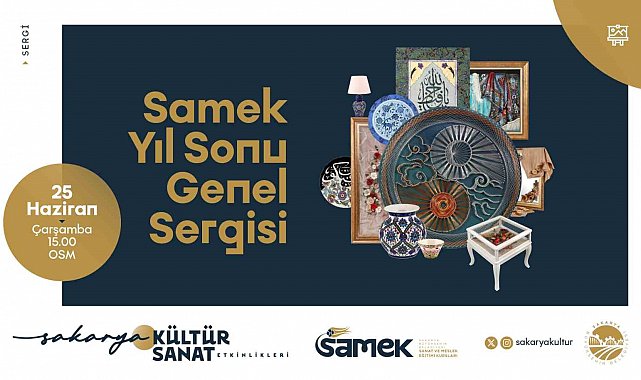 SAMEK kursiyerlerinin eserleri OSM'de sanatseverlerle buluşacak