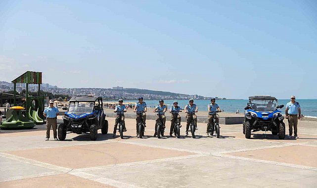 Samsun zabıtasına UTV ve elektrikli bisiklet takviyesi