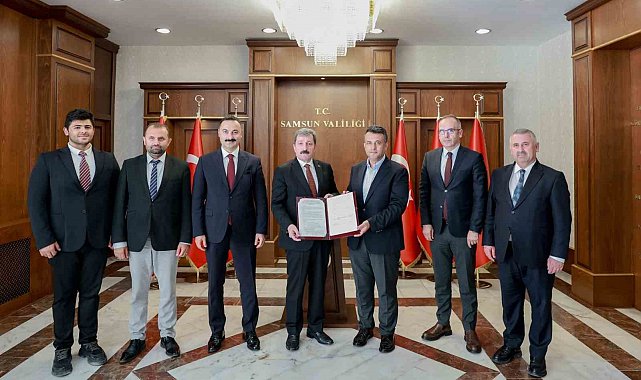 Samsun'da 1,3 milyar TL'lik altyapı protokolü imzalandı