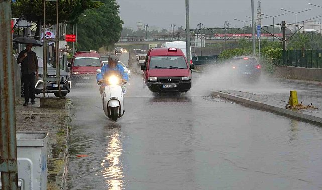 Samsun'da sağanak