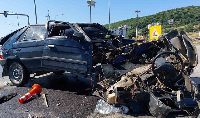 Samsun'da zincirleme kaza: 3'ü ağır 4 yaralı