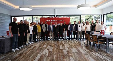 Samsunspor bayramlaştı