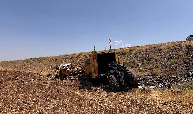 Şanlıurfa'da traktör devrildi: 2 ölü