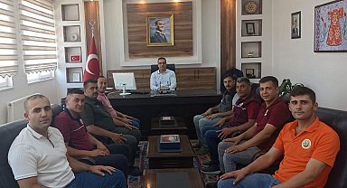 Sarıgöl Kaymakamı, orman yangın ekibini tebrik etti