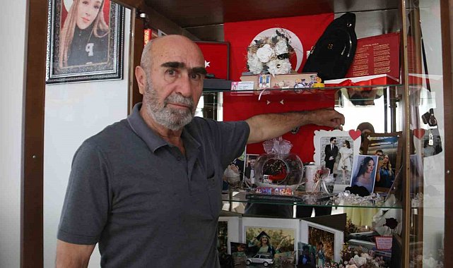 Şehit babasının en buruk babalar günü