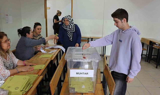 Selçukbey Mahallesi'nde muhtarlık seçimi sürüyor