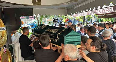 Serdar Topraktepe'nin ağabeyi Ayhan Topraktepe son yolculuğuna uğurlandı