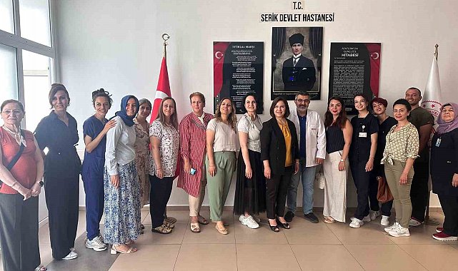 Serik Devlet Hastanesi 'Anne Dostu Hastane' unvanı aldı
