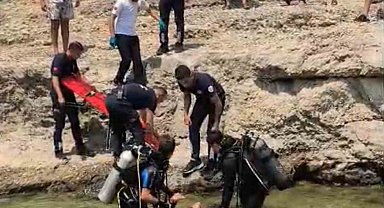 Seyhan Baraj Gölü'nde kaybolan genci 'kurbağa adamlar' buldu