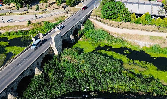 Şeytan Deresi yosun tuttu