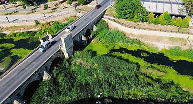 Şeytan Deresi yosun tuttu