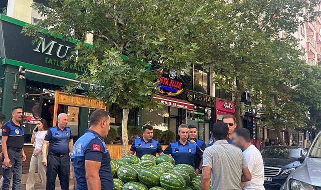 Siirt Belediyesi'nden seyyar satıcılara sıkı denetim