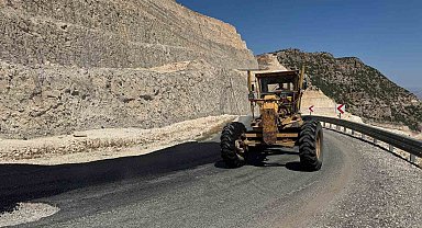 Siirt'te kırsal yollarda konfor artırılıyor