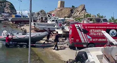 Şile'de denizde kaybolan gençten acı haber geldi