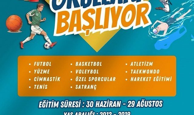 Silivri Belediyesi yaz spor okulları başlıyor