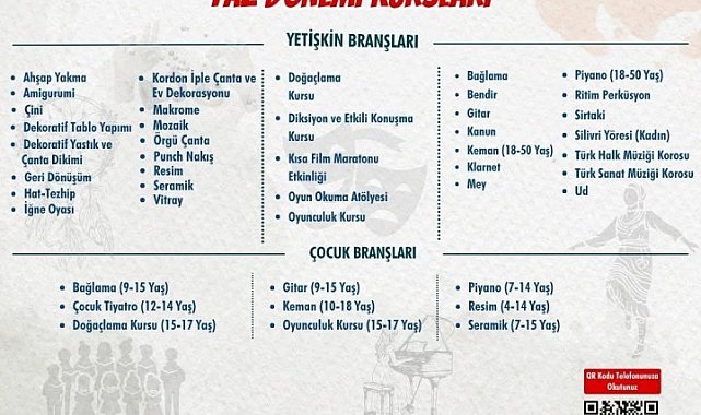 Silivri Belediyesinde yaz dönemi kurs başvuruları başladı