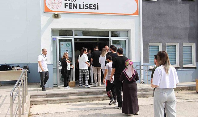 Sınavı bir dakikayla kaçırdı