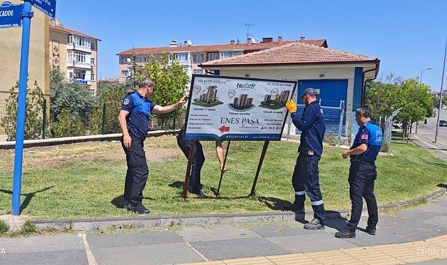 Sincan Belediyesi'nden kent estetiği için mücadele