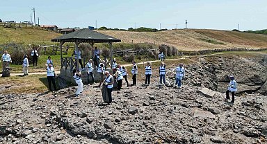 Sinop'ta çevre temizliği
