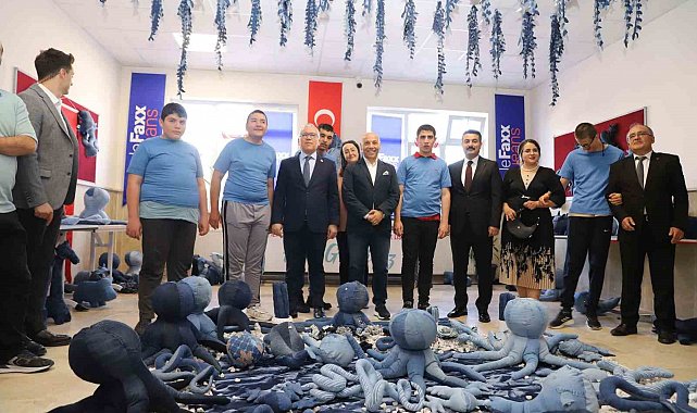 Sivas'ta kumaş atıkları oyuncağa dönüştü