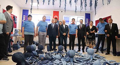 Sivas'ta kumaş atıkları oyuncağa dönüştü