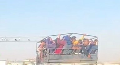 Siverek'te mevsimlik işçilerin tehlikeli yolculuğu kamerada