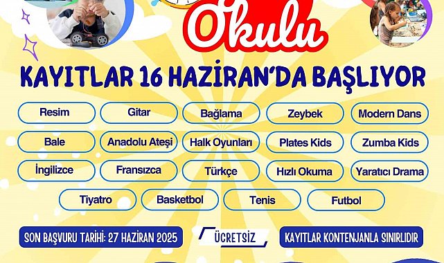 Söke Belediyesi yaz okulu kayıtları başlıyor