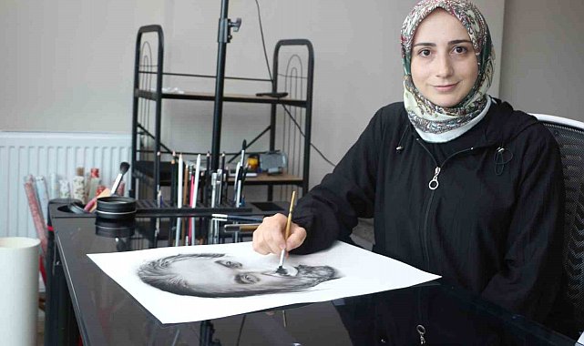 Sosyal medyadan görerek çizdikleri hayran bırakıyor