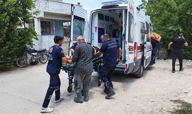 Su kuyusuna düşen 91 yaşındaki adamı itfaiye kurtardı